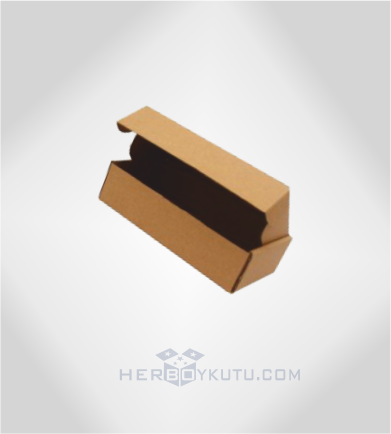 18x10x4,5 cm Ölçü Kraft Kilitli Kutu İmalatı Toptan Kutu Üretimi
